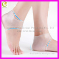 Promotional cheap price silicone cushion pad heel liner foot care heel protector socks